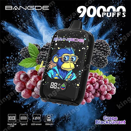Bang De 90000 パフ使い捨てベイプ | スマート LED スクリーン