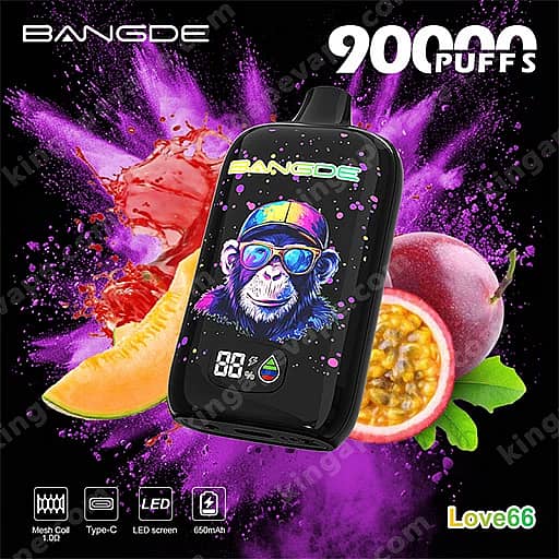 Bang De 90000 パフ使い捨てベイプ | スマート LED スクリーン