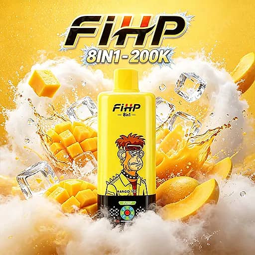 Fihp 8In1 200000 Puffs Disposable Vape | Led Display 200K Vape 8 Fihp 8In1 200000 Puffs Disposable Vape | Led Display 200K Vape - Image 8
